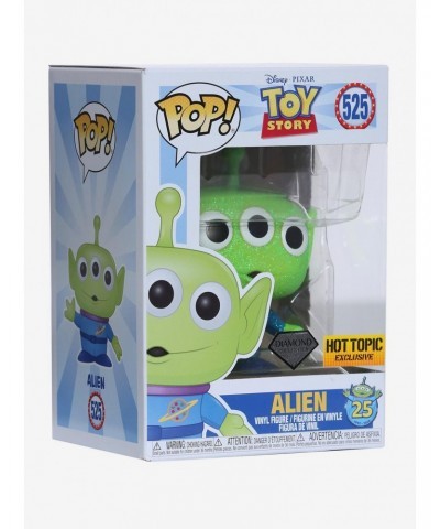 Funko Disney Pixar Toy Story Diamond Collection Pop! Alien Vinyl Figure $5.51 T-Shirts