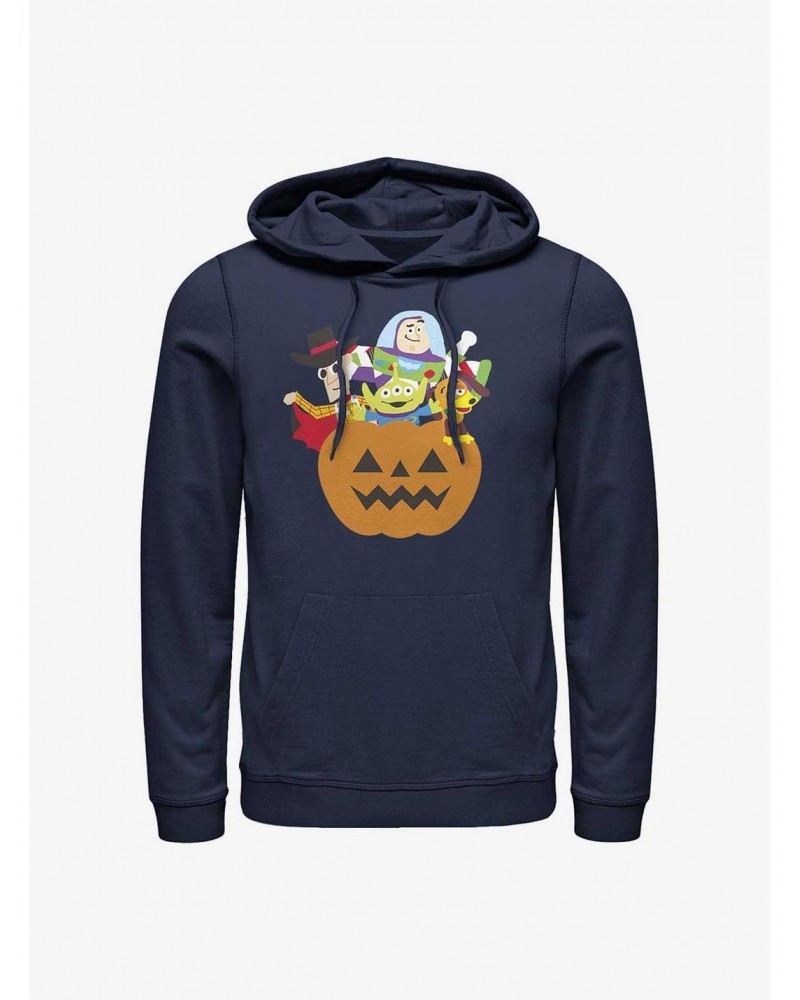 Disney Pixar Toy Story Pumpkin Surprise Characters Hoodie $14.01 Hoodies