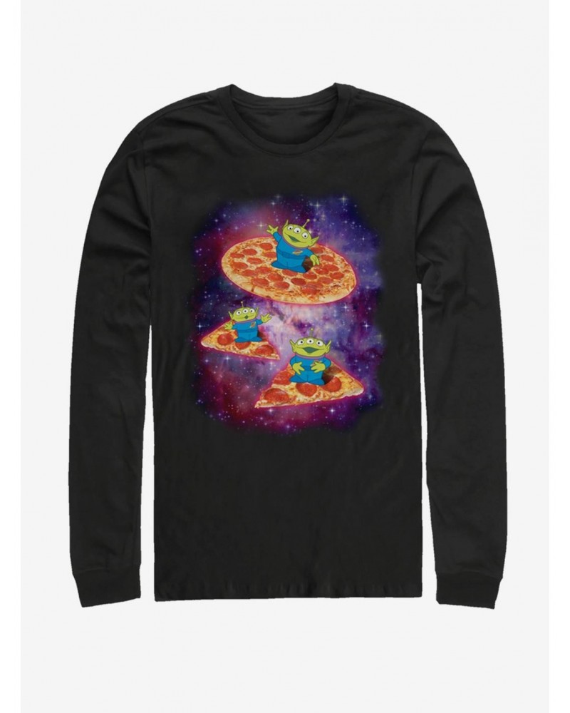 Disney Pixar Toy Story Pizza Saucer Long-Sleeve T-Shirt $10.00 T-Shirts