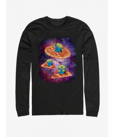 Disney Pixar Toy Story Pizza Saucer Long-Sleeve T-Shirt $10.00 T-Shirts