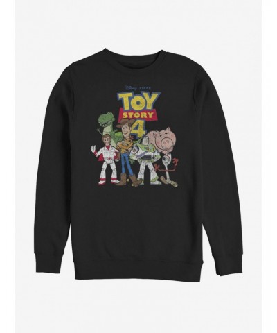 Disney Pixar Toy Story 4 Toy Crew Sweatshirt $10.33 Sweatshirts