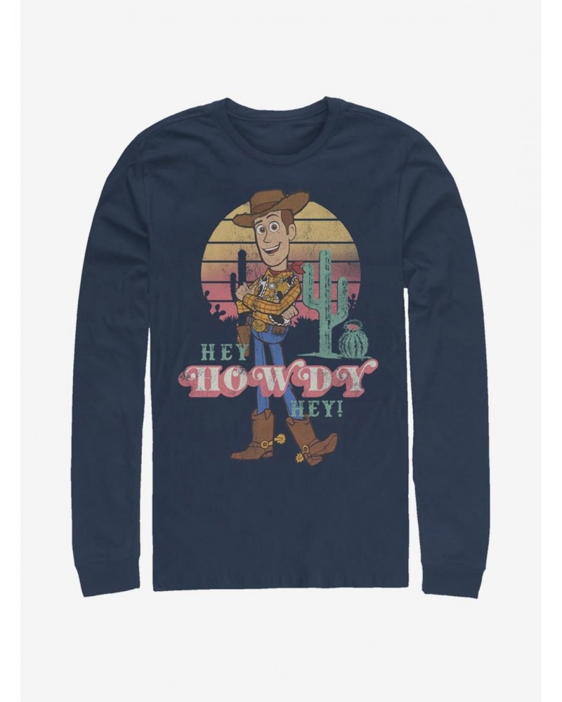 Disney Pixar Toy Story 4 Hey Howdy Long-Sleeve T-Shirt $8.16 Merchandises