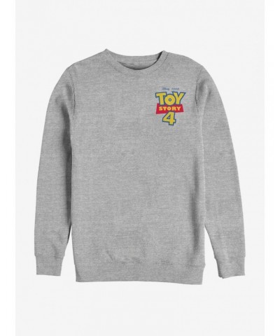 Disney Pixar Toy Story 4 Chest Color Logo Sweatshirt $11.81 Sweatshirts