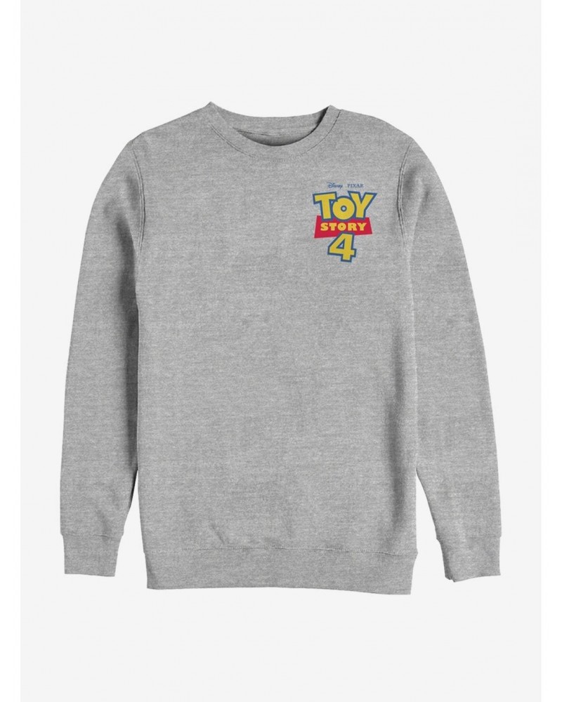 Disney Pixar Toy Story 4 Chest Color Logo Sweatshirt $11.81 Sweatshirts