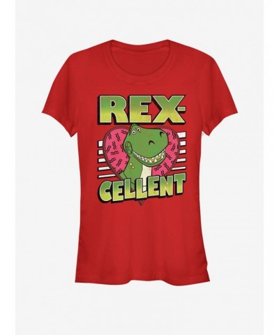 Disney Pixar Toy Story Rexcellent Heart Girls T-Shirt $7.93 T-Shirts