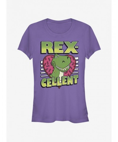 Disney Pixar Toy Story Rexcellent Heart Girls T-Shirt $7.93 T-Shirts