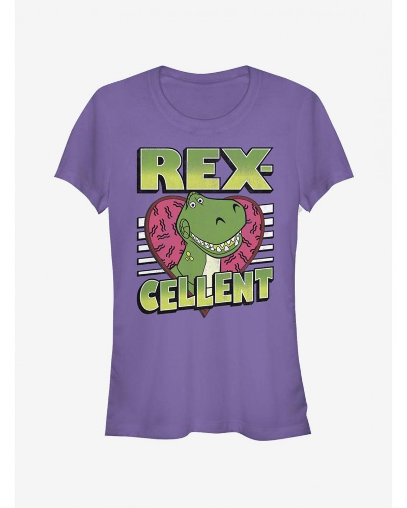 Disney Pixar Toy Story Rexcellent Heart Girls T-Shirt $7.93 T-Shirts