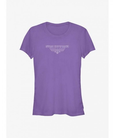 Disney Pixar Lightyear Star Outline Girls T-Shirt $6.47 T-Shirts