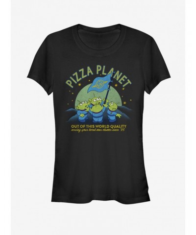 Disney Pixar Toy Story Alien On The Moon Girls T-Shirt $5.82 T-Shirts