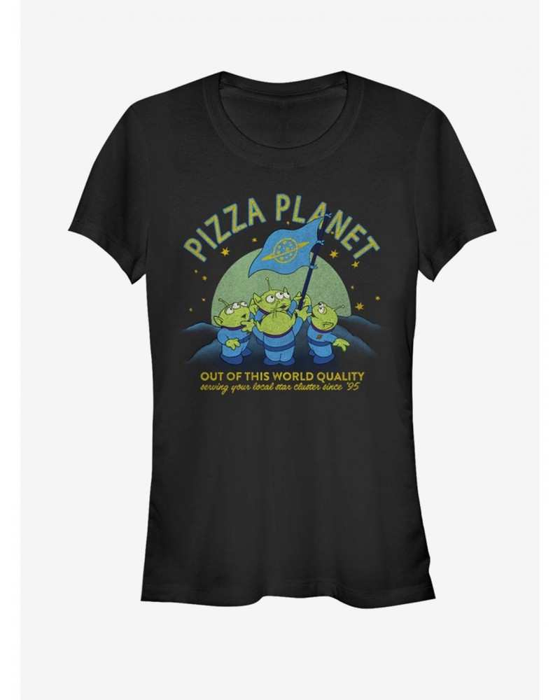 Disney Pixar Toy Story Alien On The Moon Girls T-Shirt $5.82 T-Shirts