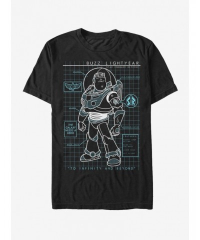 Toy Story Buzz Lightyear Schematic T-Shirt $5.99 T-Shirts