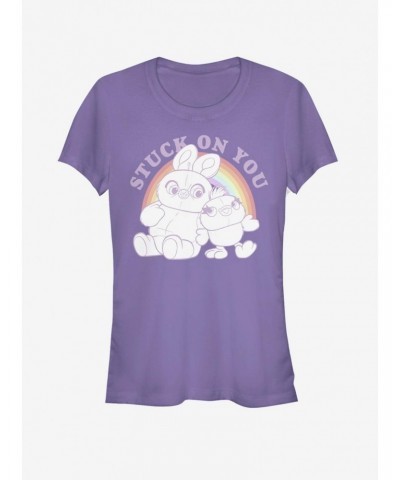 Disney Pixar Toy Story 4 Rainbow Pals Girls Purple T-Shirt $4.85 T-Shirts