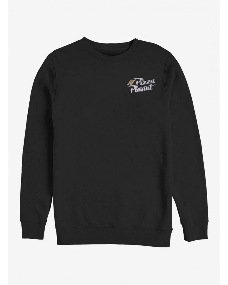 Disney Pixar Toy Story Vintage Pizza Logo Crew Sweatshirt $10.63 Sweatshirts