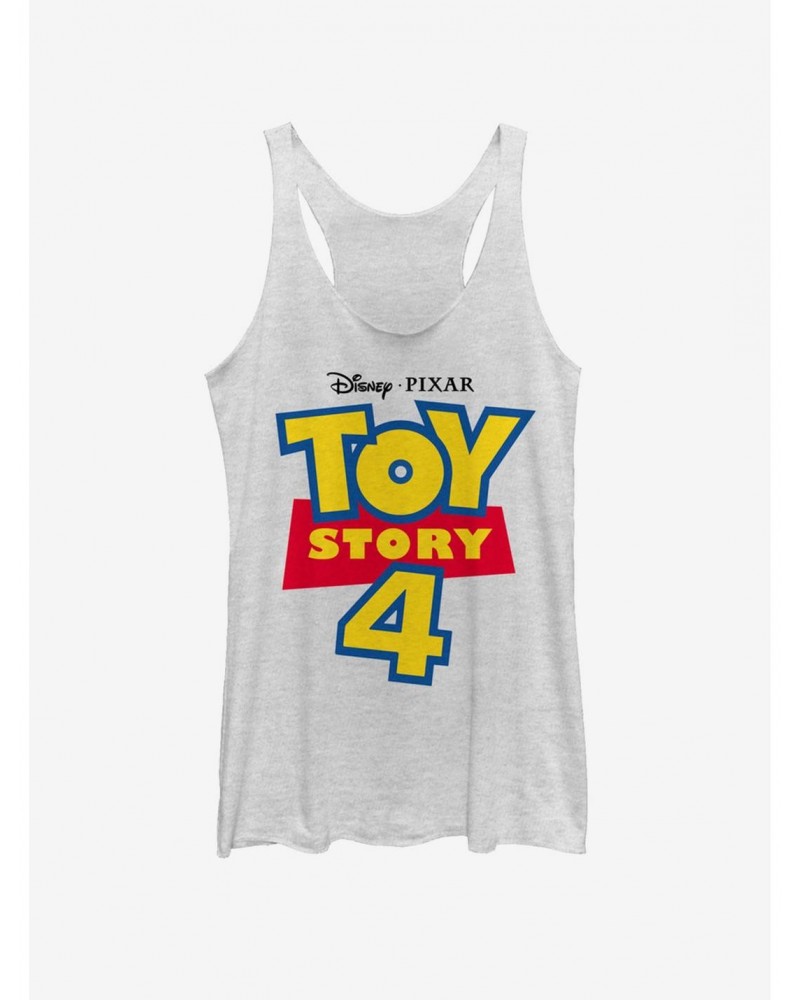 Disney Pixar Toy Story 4 Full Color Logo Girls Tank $7.25 Tanks