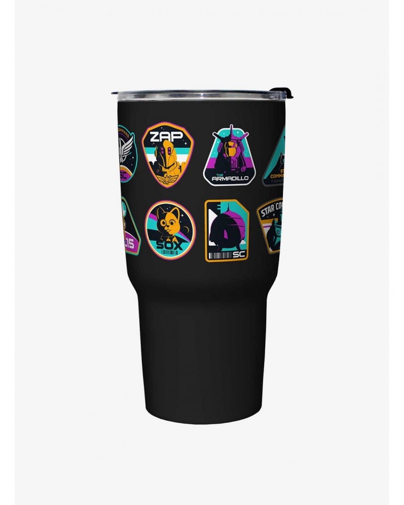 Disney Pixar Lightyear Icon Badges Travel Mug $9.57 Mugs