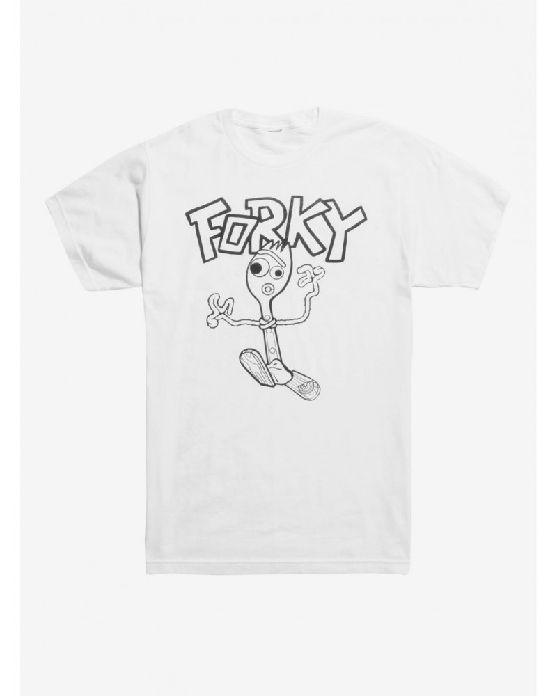 Disney Pixar Toy Story 4 Forky T-Shirt $11.22 T-Shirts