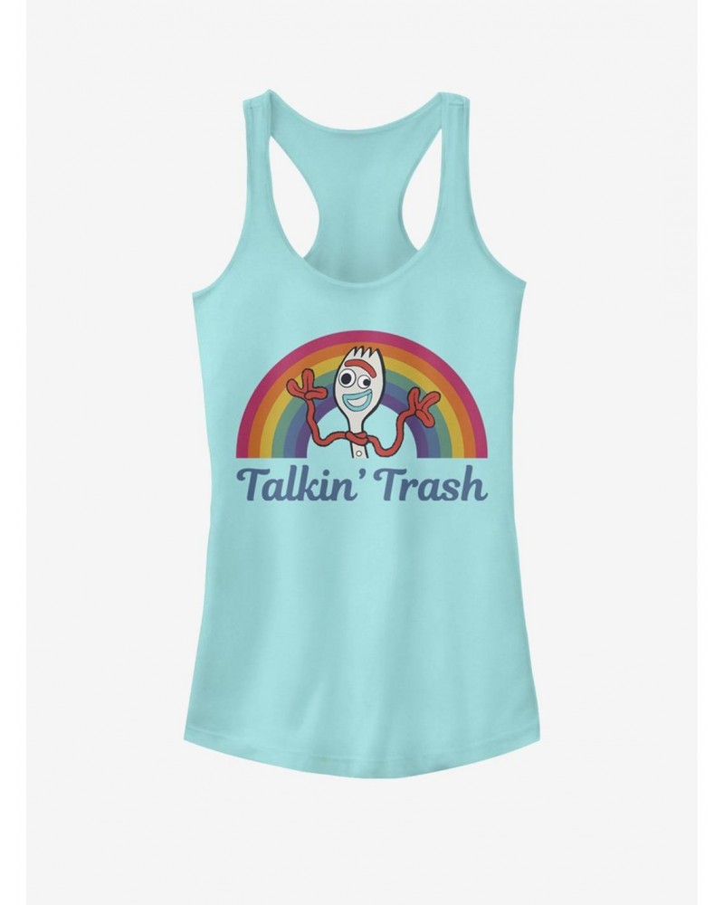 Disney Pixar Toy Story 4 Talkin' Trash Girls Cancun Blue Tank Top $9.56 Tops