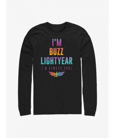 Disney Pixar Lightyear Being Buzz Long-Sleeve T-Shirt $11.58 T-Shirts