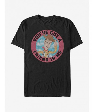 Disney Pixar Toy Story Friend in Me Woody Circle T-Shirt $5.99 T-Shirts