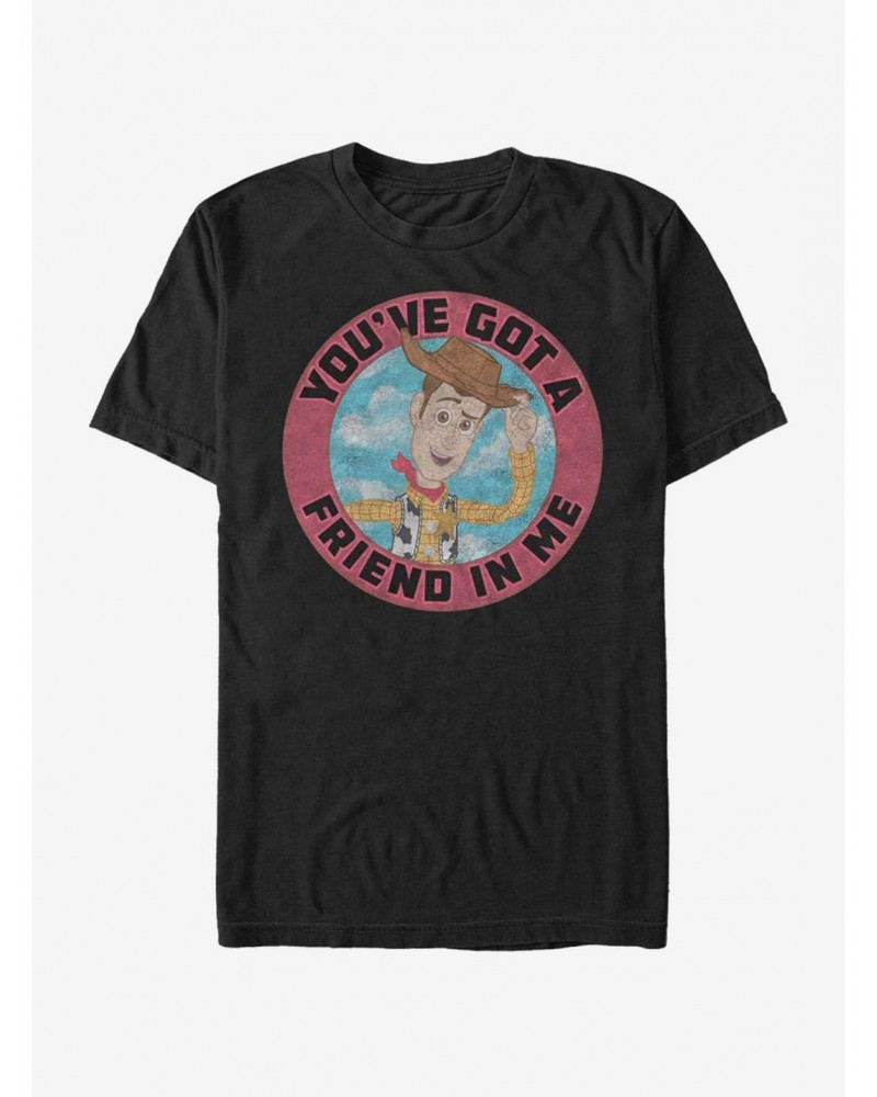 Disney Pixar Toy Story Friend in Me Woody Circle T-Shirt $5.99 T-Shirts