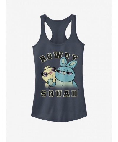 Disney Pixar Toy Story 4 Rowdy Squad Girls Indigo Tank Top $9.56 Tops