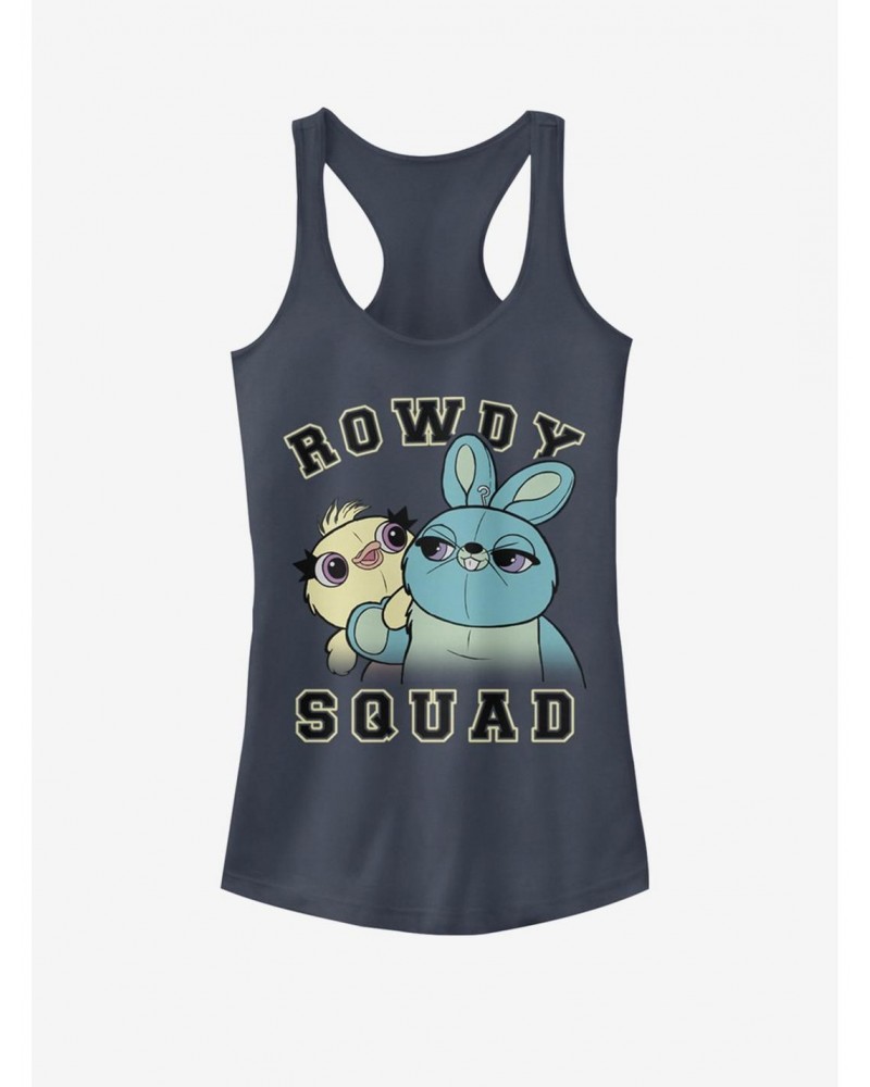 Disney Pixar Toy Story 4 Rowdy Squad Girls Indigo Tank Top $9.56 Tops