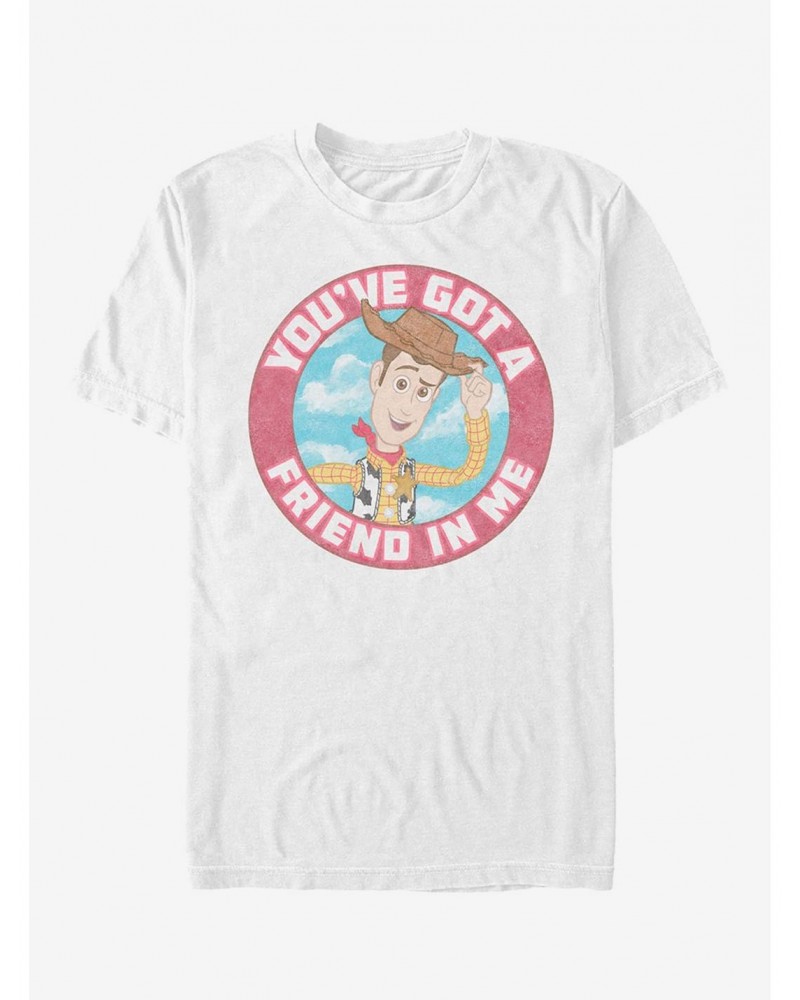 Disney Pixar Toy Story Friend in Me Woody Circle T-Shirt $5.99 T-Shirts