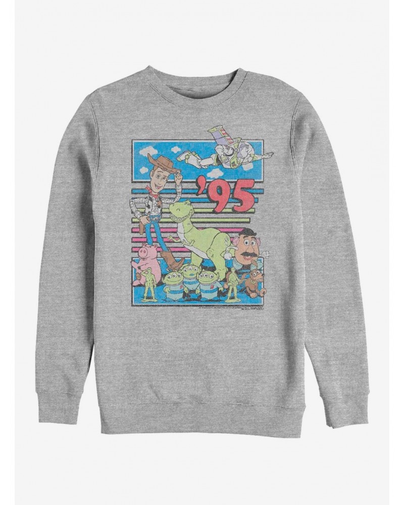 Disney Pixar Toy Story Fast Toys Crew Sweatshirt $10.33 Sweatshirts