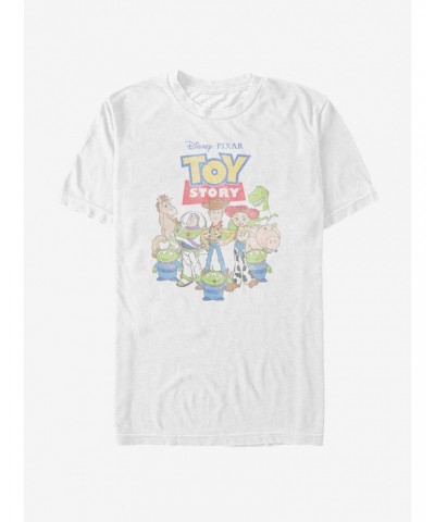 Disney Pixar Toy Story Distressed Toy GroUp 97 105 T-Shirt $6.37 T-Shirts