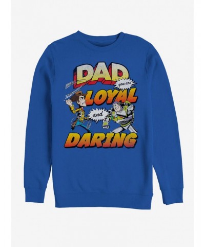 Disney Pixar Toy Story Loyal And Daring Sweatshirt $10.63 Sweatshirts