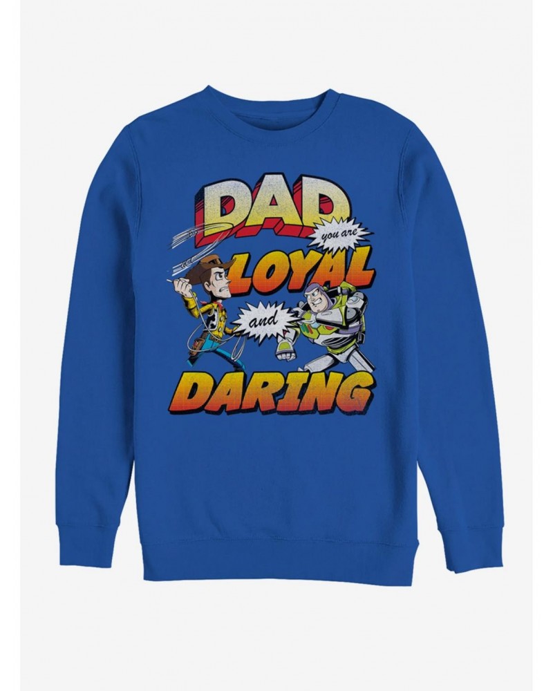 Disney Pixar Toy Story Loyal And Daring Sweatshirt $10.63 Sweatshirts