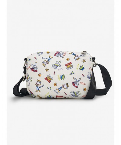 Disney Pixar Toy Story Character Doodles Collage Cross Body Bag $15.17 Bags