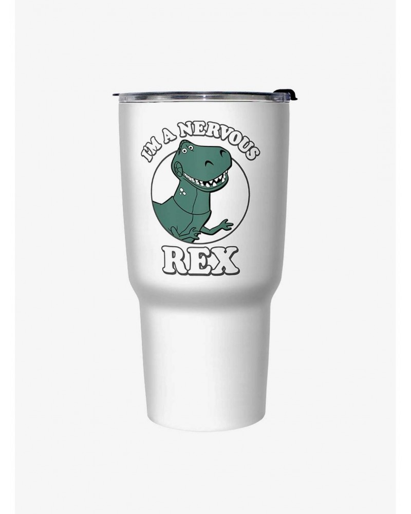 Disney Pixar Toy Story Nervous Rex Travel Mug $7.18 Mugs