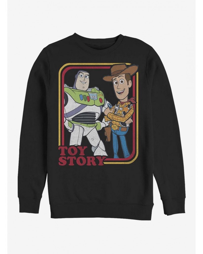 Disney Pixar Toy Story 4 Vintage Duo Crew Sweatshirt $12.10 Sweatshirts