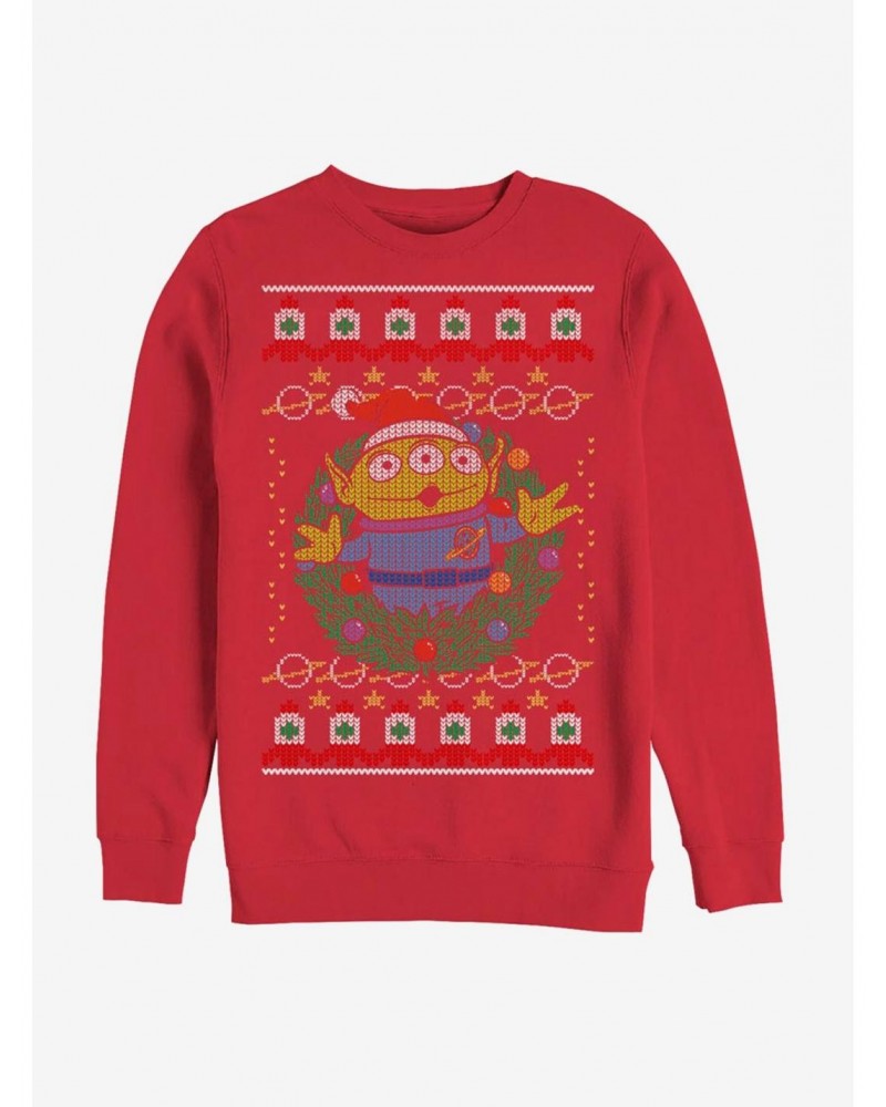 Disney Pixar Toy Story Greetings Ugly Sweater Sweatshirt $12.40 Sweatshirts