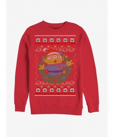 Disney Pixar Toy Story Greetings Ugly Sweater Sweatshirt $12.40 Sweatshirts