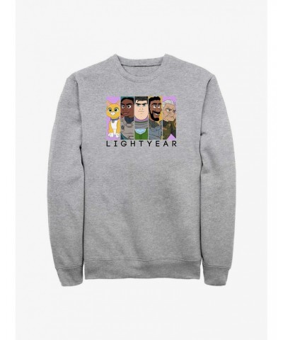 Disney Pixar Lightyear Group Panels Sweatshirt $10.92 Sweatshirts