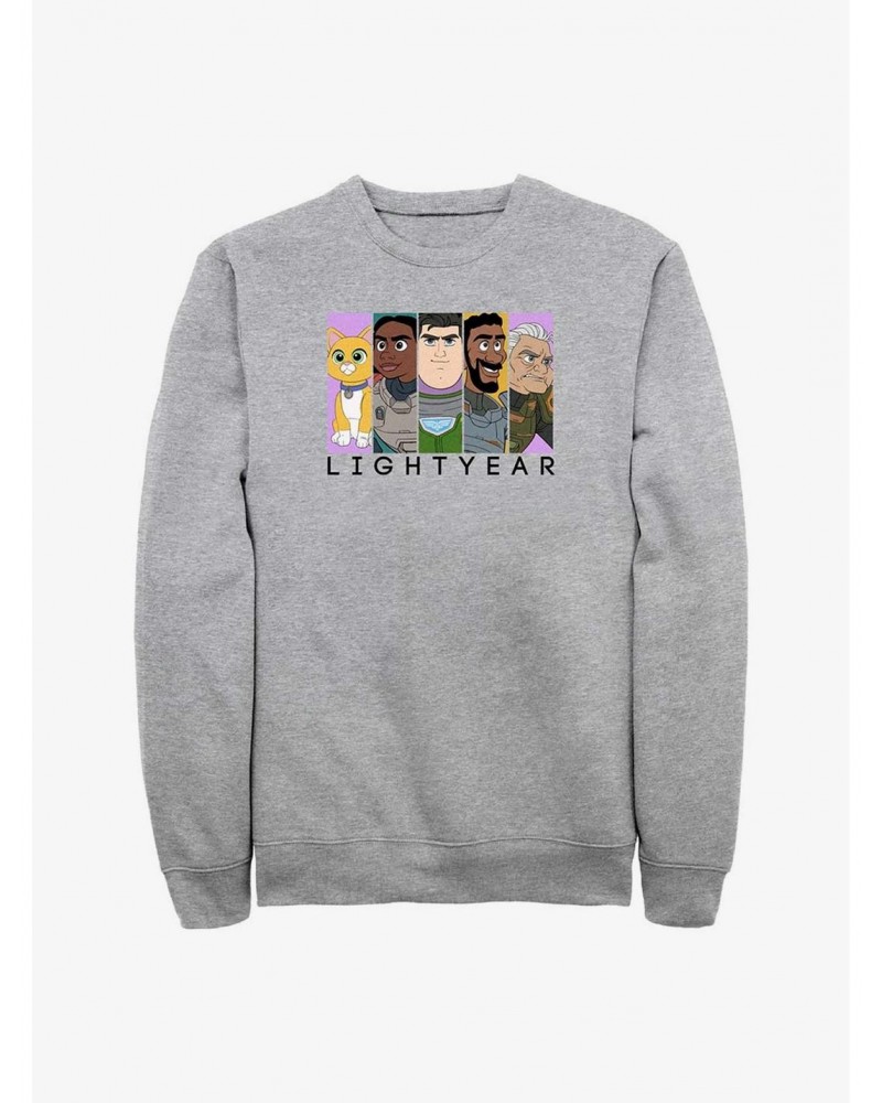 Disney Pixar Lightyear Group Panels Sweatshirt $10.92 Sweatshirts