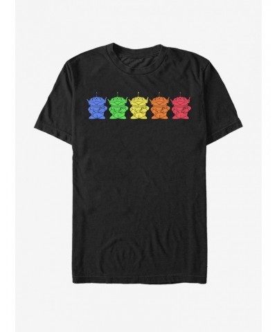 Disney Pixar Toy Story Chromatic Aliens T-Shirt $6.15 T-Shirts