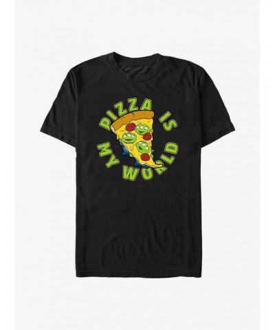 Disney Pixar Toy Story Pizza Is My World T-Shirt $5.75 T-Shirts