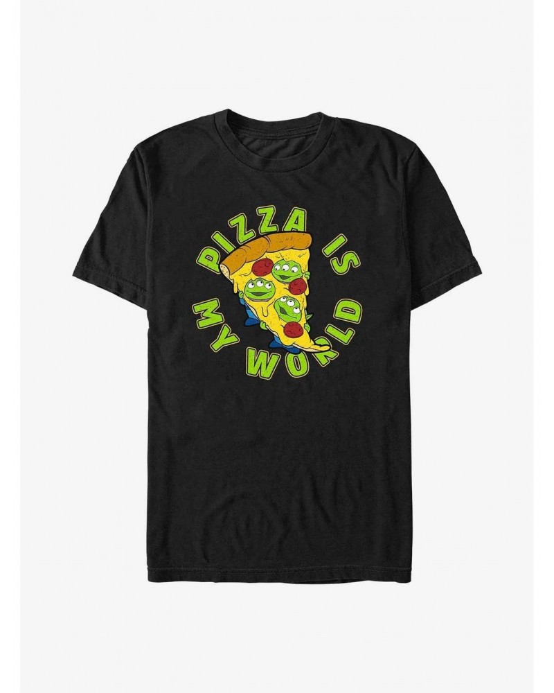 Disney Pixar Toy Story Pizza Is My World T-Shirt $5.75 T-Shirts