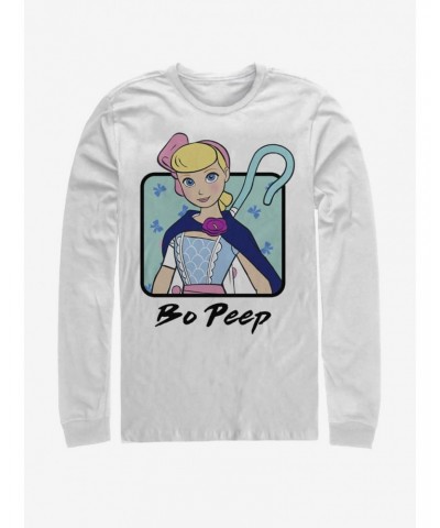 Disney Pixar Toy Story 4 Bo Peep Cloak White Long-Sleeve T-Shirt $11.84 T-Shirts