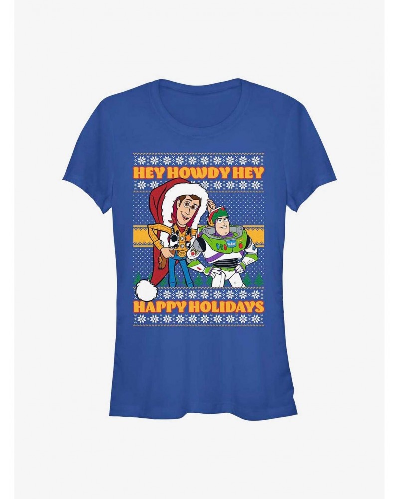 Disney Pixar Toy Story Howdy Holidays Girls T-Shirt $6.31 T-Shirts