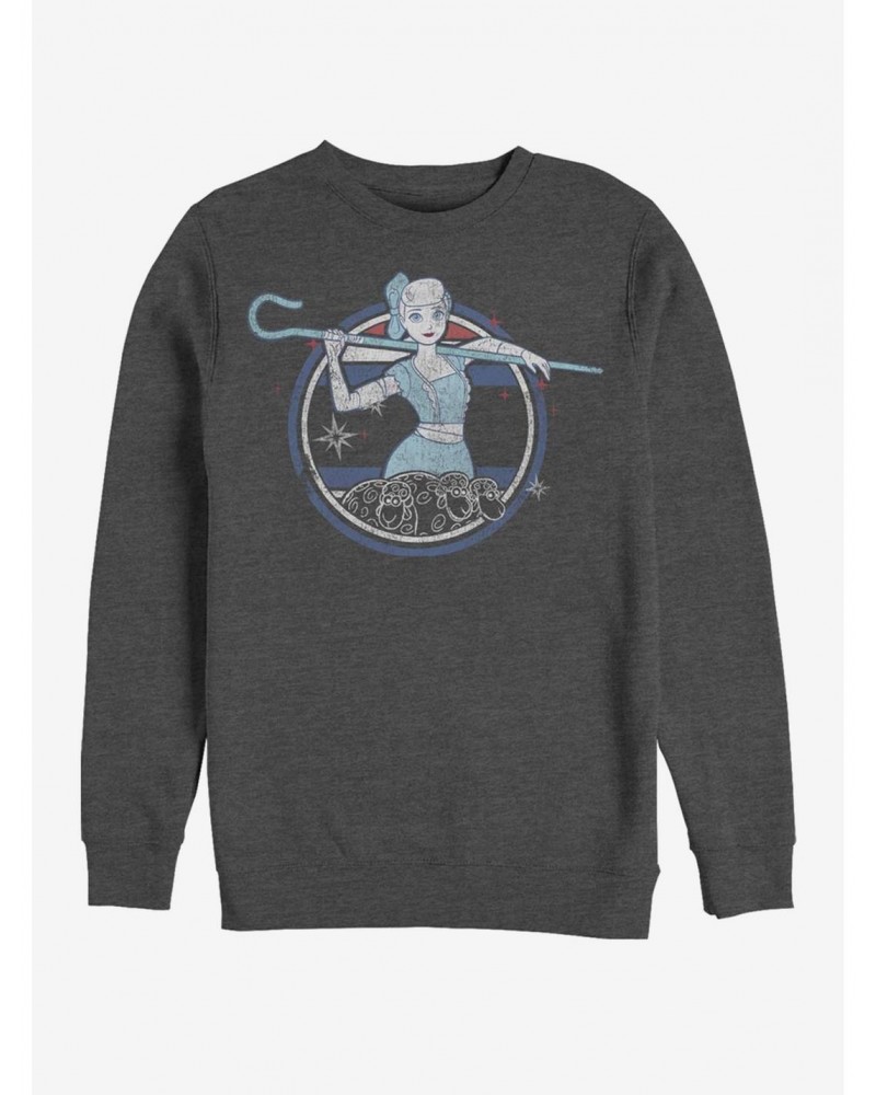 Disney Pixar Toy Story 4 American Bo Peep Crew Sweatshirt $10.04 Sweatshirts