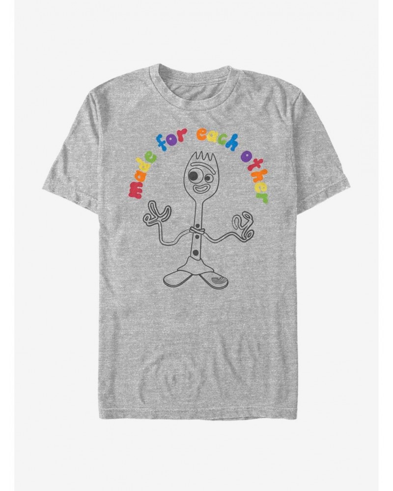 Disney Pixar Toy Story 4 Forky Pair T-Shirt $6.68 T-Shirts