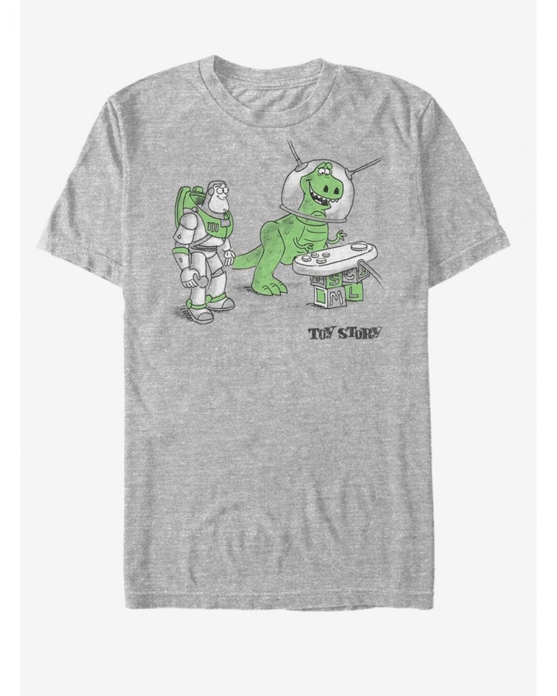 Toy Story Buzz and Rex T-Shirt $7.44 T-Shirts