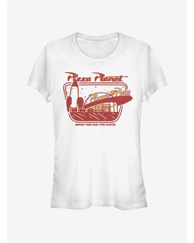 Disney Pixar Toy Story 4 Pizza Planet Slice Girls T-Shirt $5.66 T-Shirts