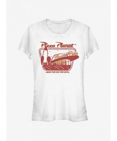 Disney Pixar Toy Story 4 Pizza Planet Slice Girls T-Shirt $5.66 T-Shirts