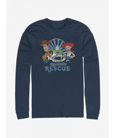 Disney Pixar Toy Story 4 Rescue Long-Sleeve T-Shirt $12.37 T-Shirts