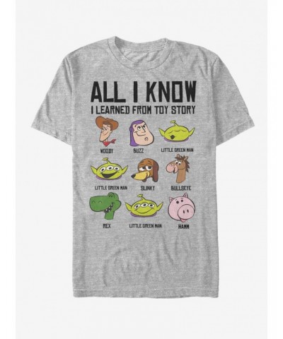 Disney Pixar Toy Story All I Know T-Shirt $5.50 T-Shirts